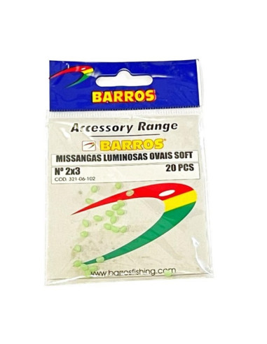 Barros Missangas Luminosas Ovais Soft 2x3